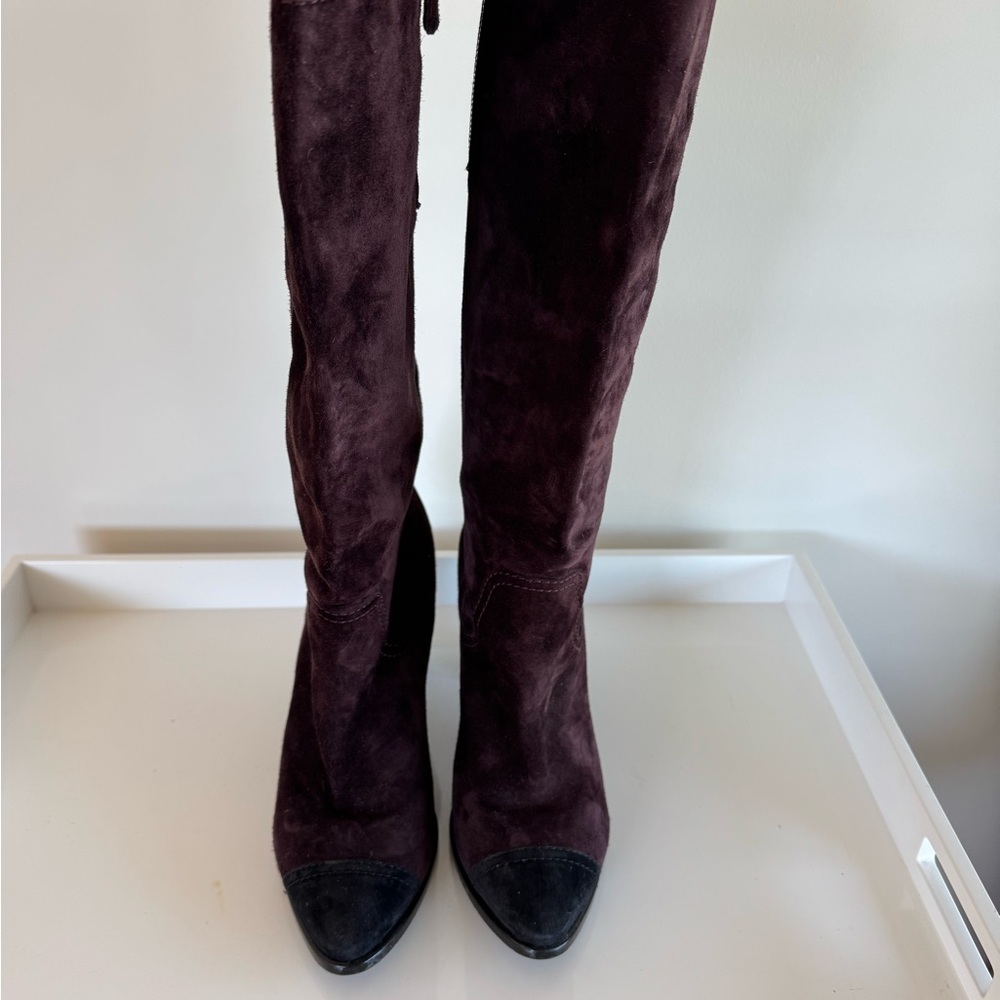Chanel Suede Boots